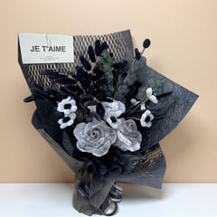 Dark Romance Twist Bouquet Unique Gift Idea